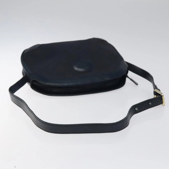 Burberrys Shoulder Bag Canvas Navy Auth ti2948 - Picture 7 of 16